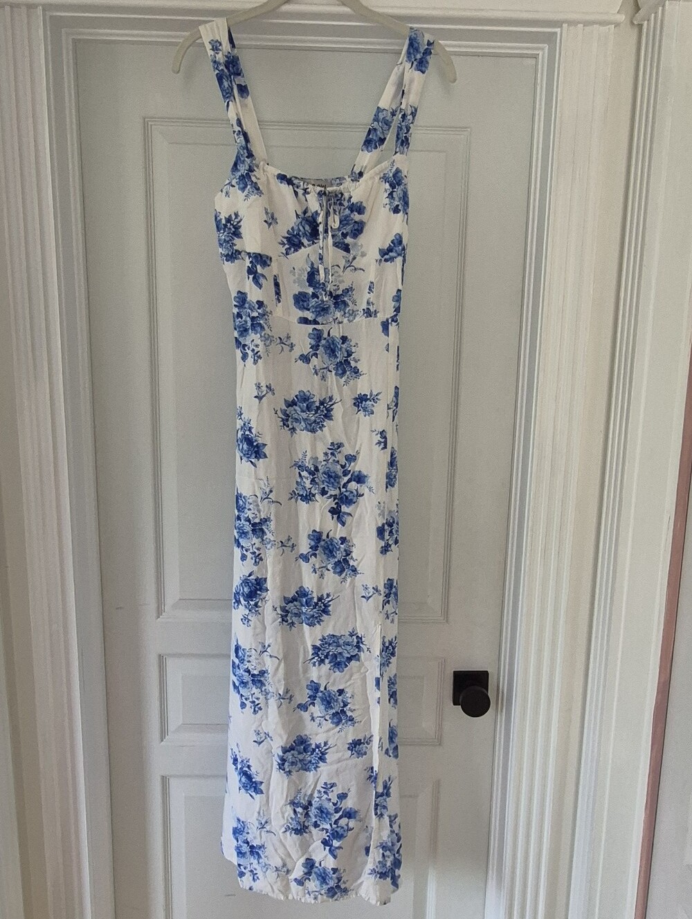 Rose Garden Blue Floral SunDress